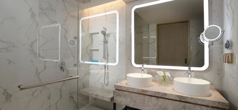 bathroom view of Amari Suites Bangkok Hotel Bangkok, Thailand